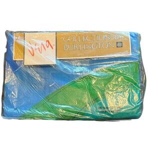 RARE NOS VINTAGE VERA NEUMANN WATER WAYS SHEET TWIN FITTED